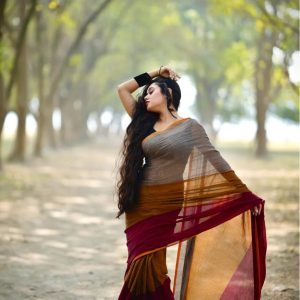 120 count mul mul saree