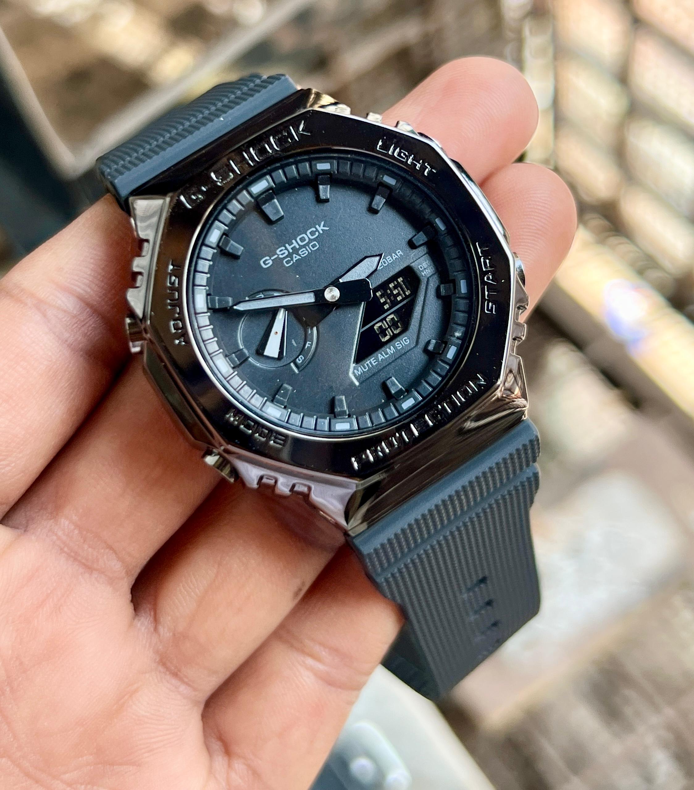 Caesio G-Shoeck GM-2100BBA-1ADR Men's Watch