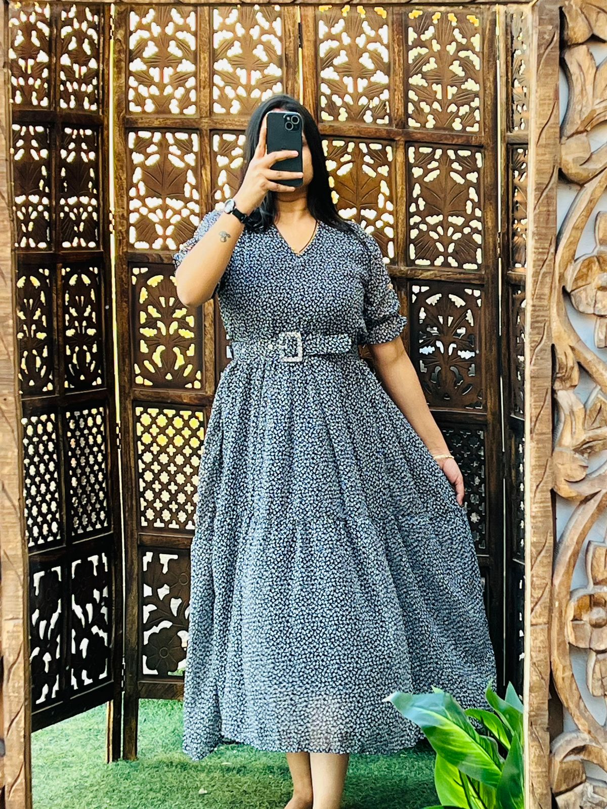 BFF Frint Belt Dress - Image 7