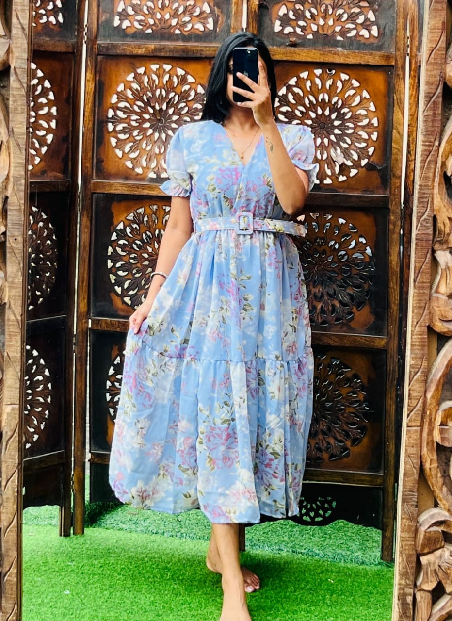 BFF Frint Belt Dress - Image 6