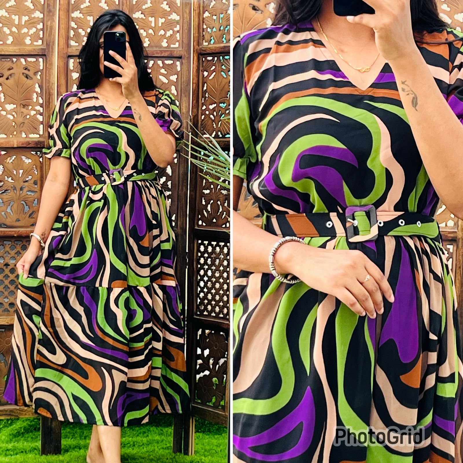 BFF Frint Belt Dress - Image 4