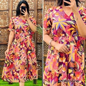 BFF Frint Belt Dress