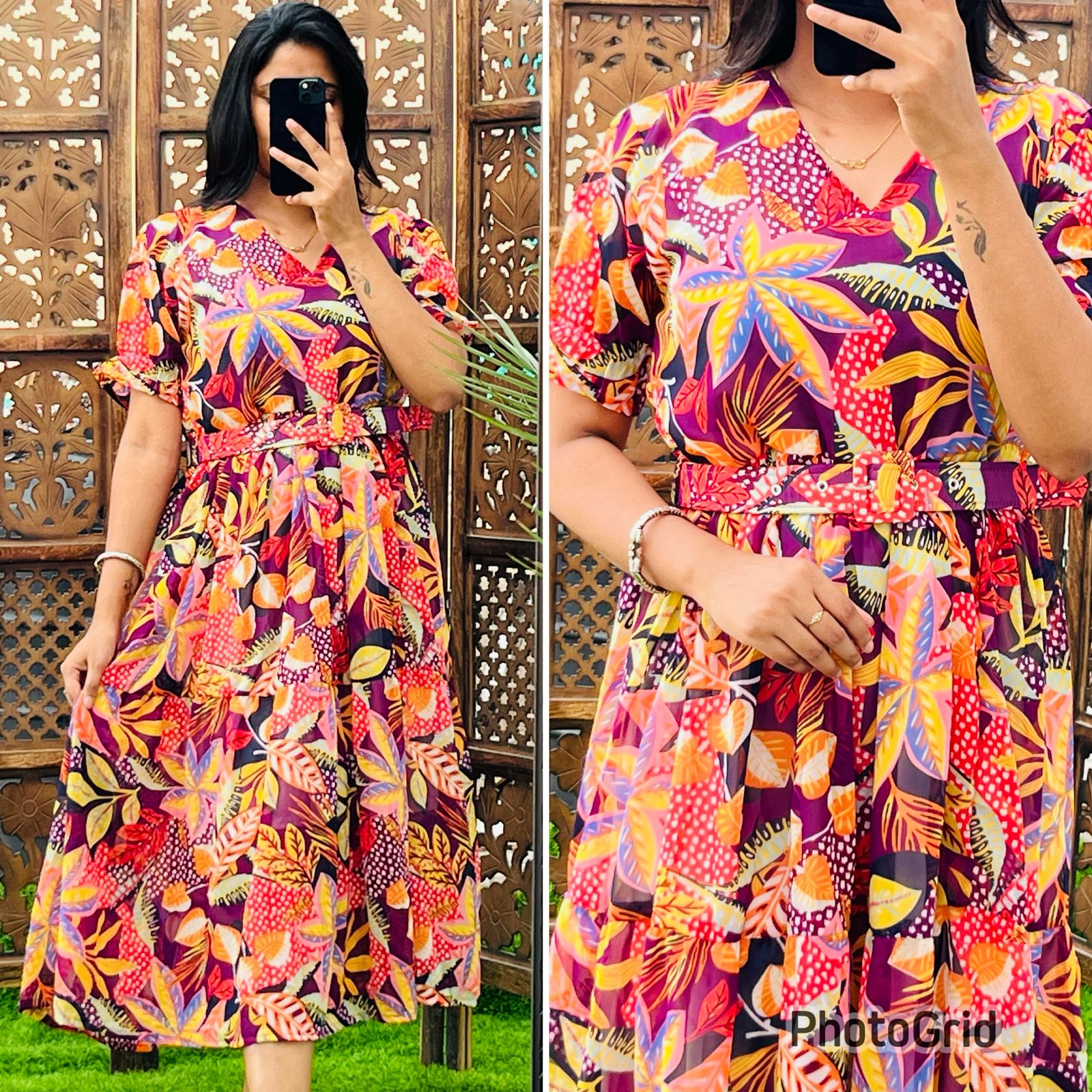 BFF Frint Belt Dress