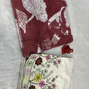 Premium Khaadi with beautiful handwork at bottom