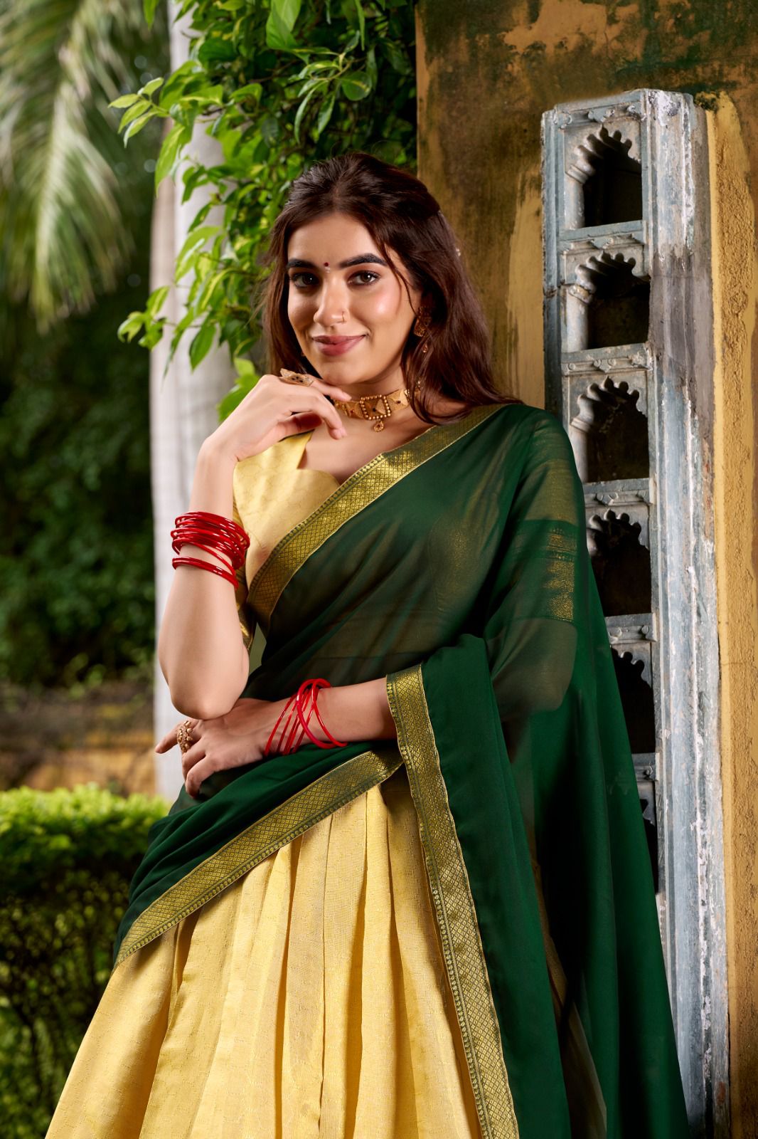 Stunning Half Saree - Image 3