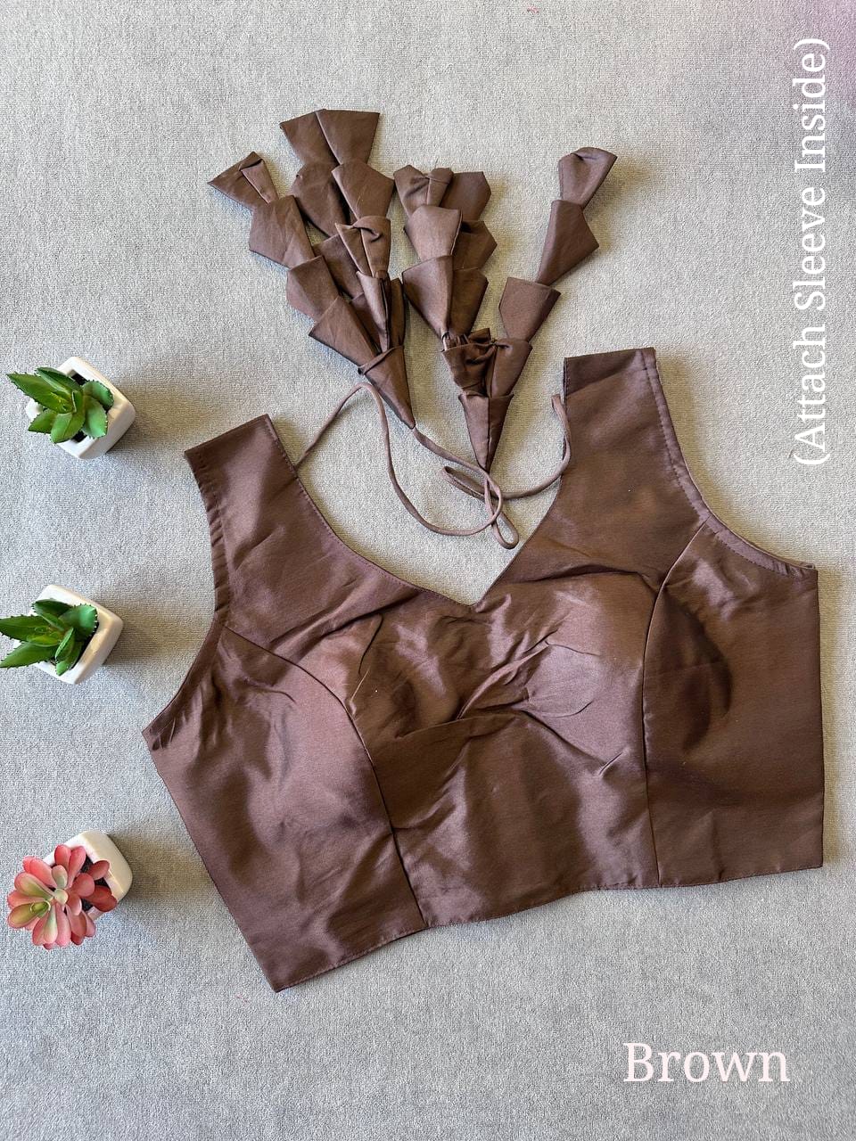 Raw Silk Blouse - Image 13
