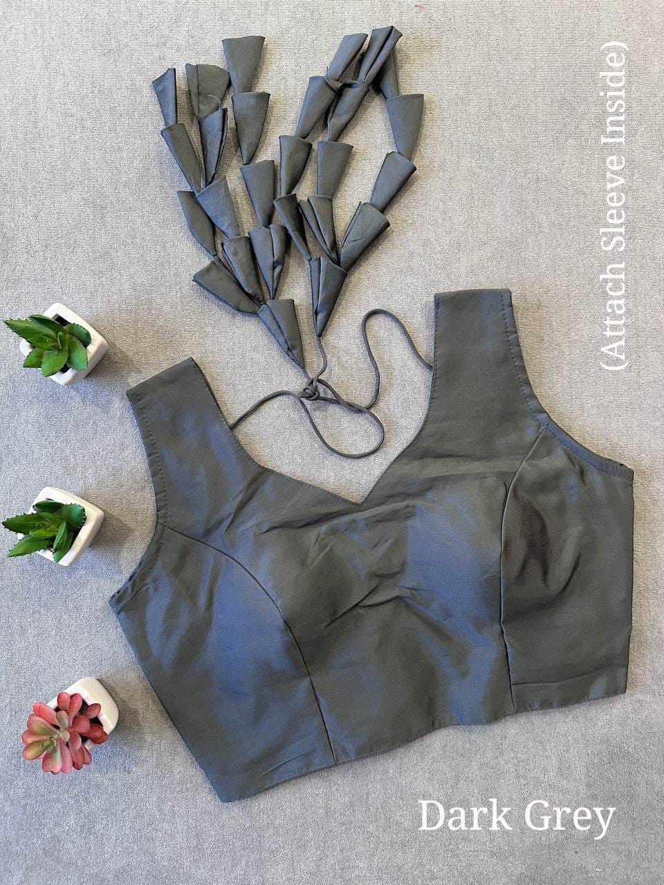 Raw Silk Blouse - Image 6
