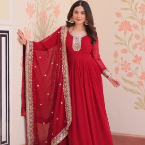 Designer Gown with Dupatta Collection