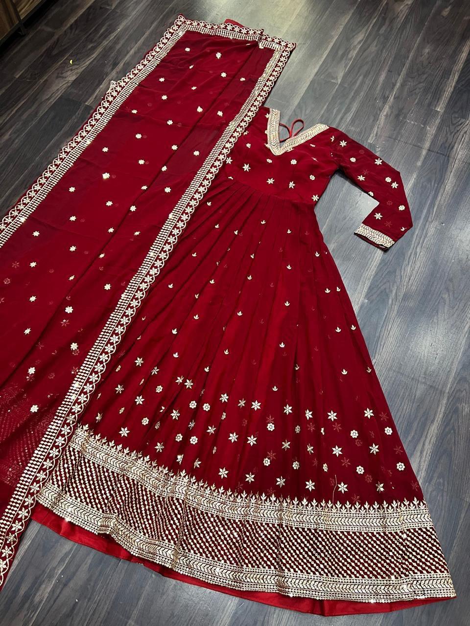 Gown with Dupatta Collection - Image 2