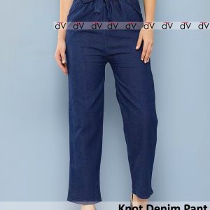 Knot Denim Pants