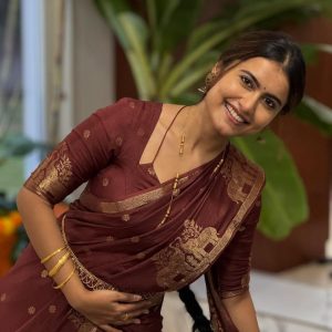 Pure Muslin Silk Saree