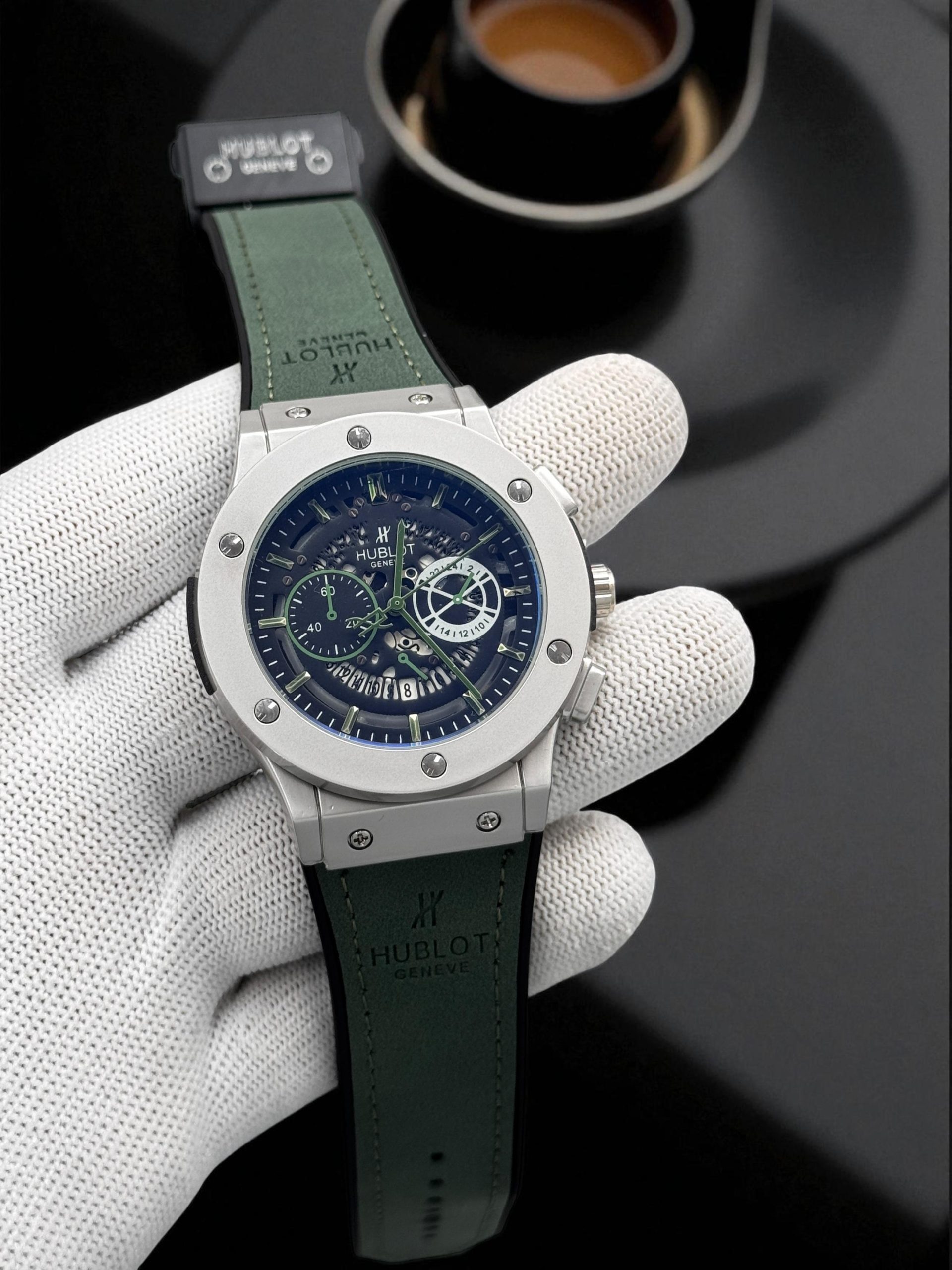 Hubolt Mens Date Working Watch - Image 3