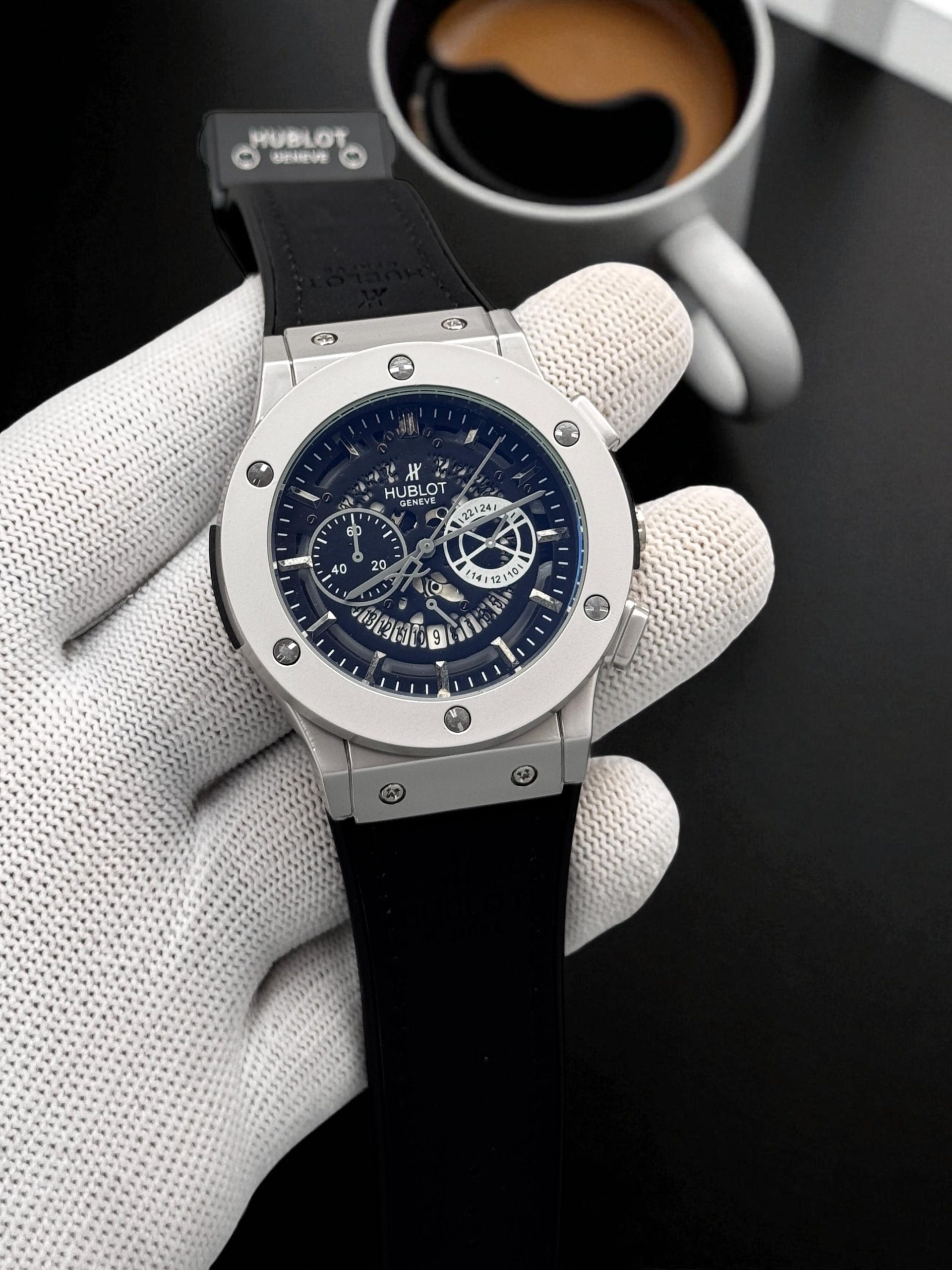 Hubolt Mens Date Working Watch - Image 6