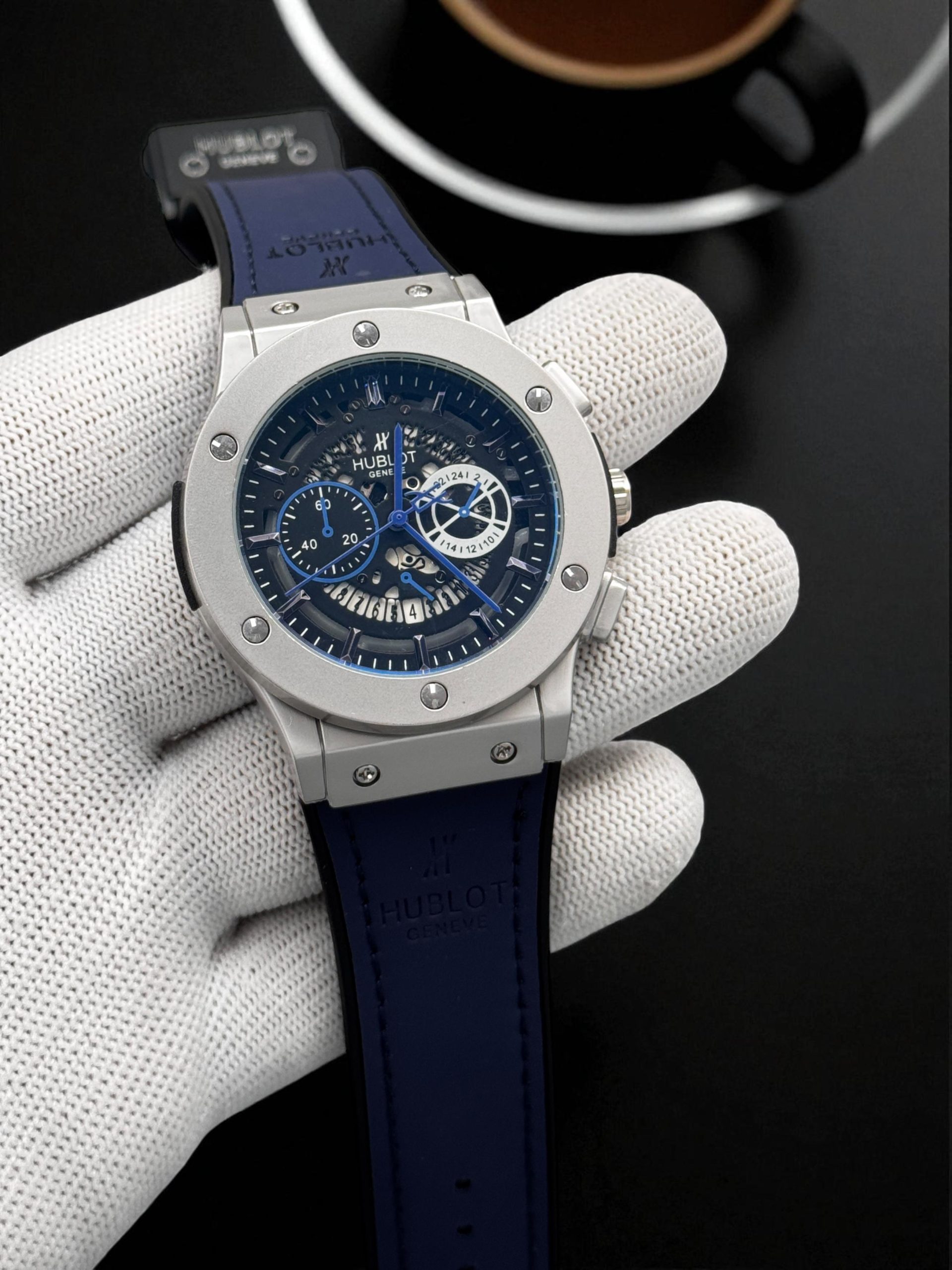 Hubolt Mens Date Working Watch - Image 5