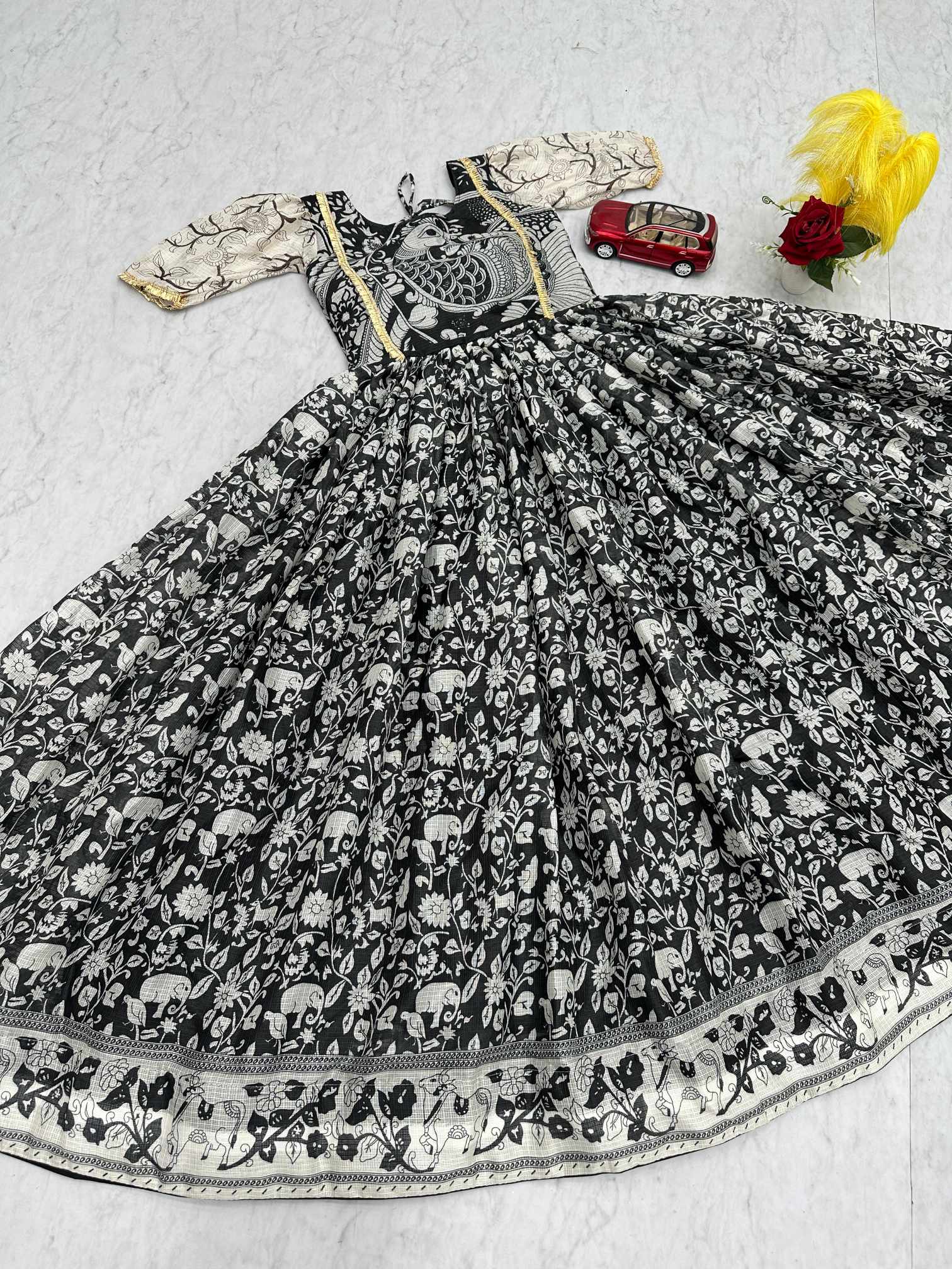 Kalamkari Gown Collection - Image 3