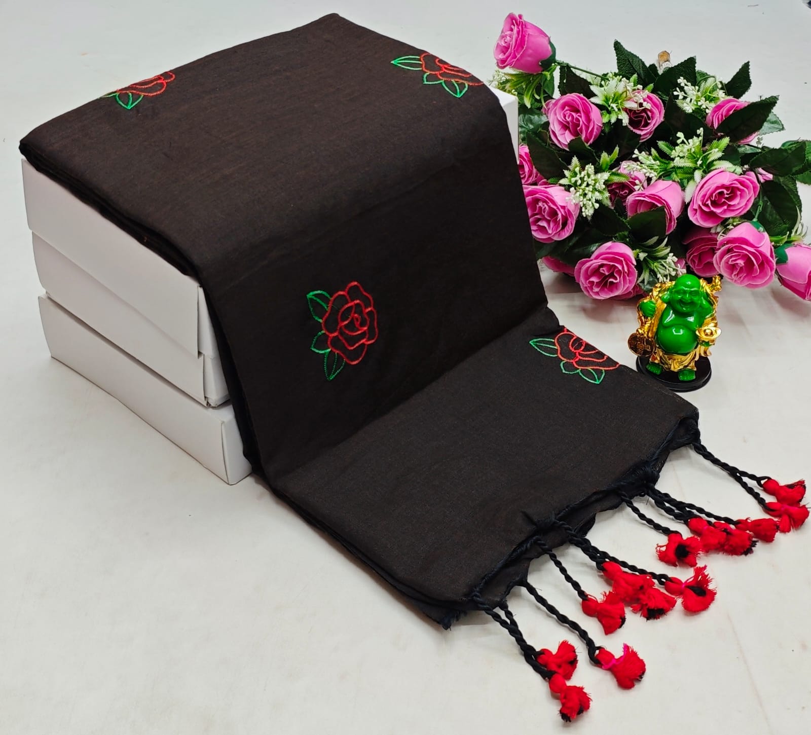 Embroidery workSaree