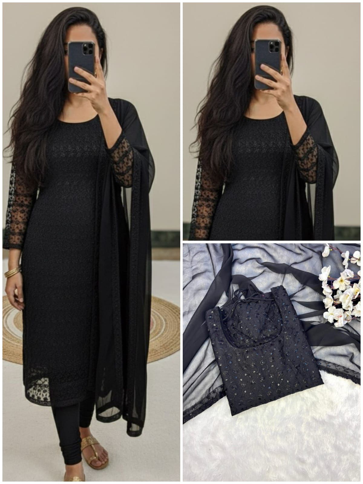 Elegant Kurti Dupatta Set - Image 8