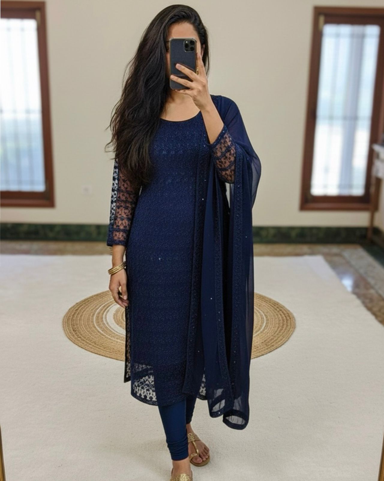 Elegant Kurti Dupatta Set - Image 2
