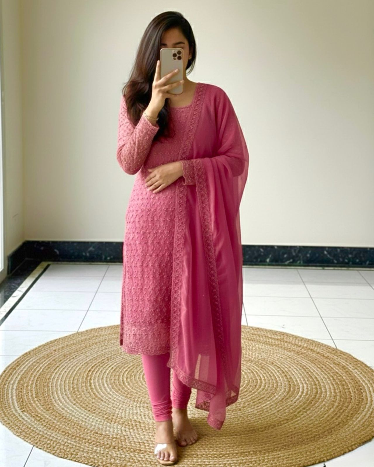 Elegant Kurti Dupatta Set - Image 11