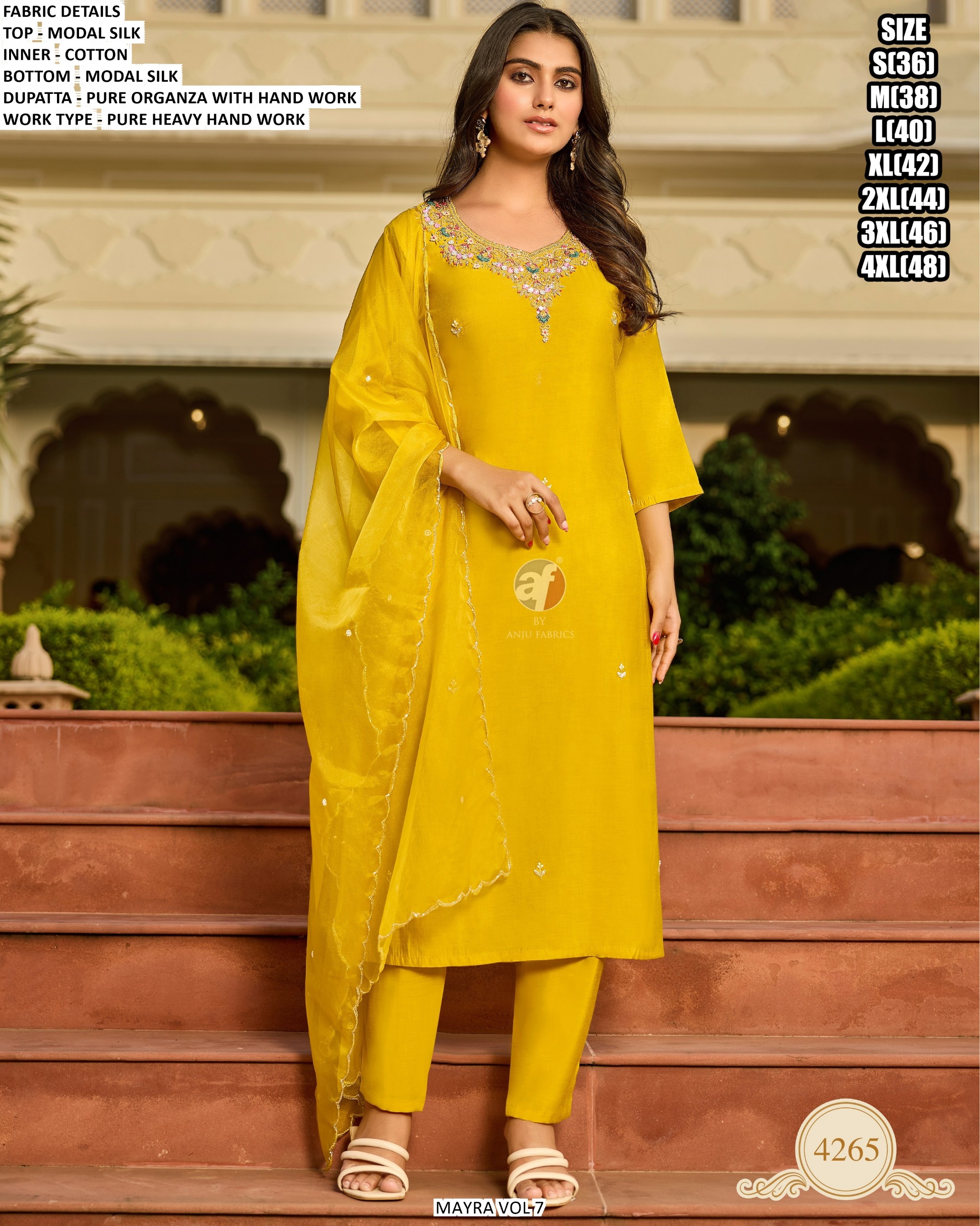 Designed Kurti, Pant, and Dupatta Set - Image 5