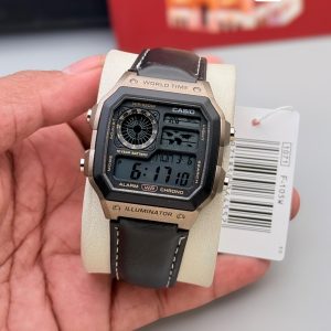 Casiao Illuminooter 1818G Dual Time Vintage Collection