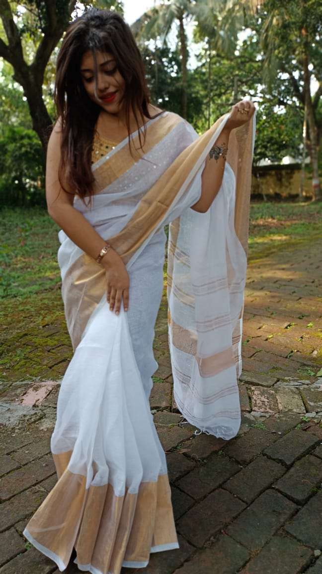 Linen by Linen saree - Image 23