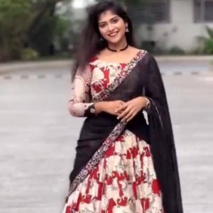 Prisha Creation Kalamkari Elegance Lehenga Choli Set