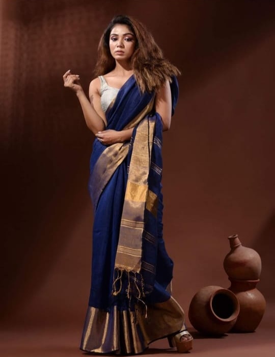 Linen by Linen saree - Image 5