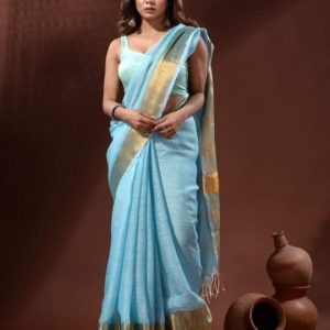 Linen by Linen saree