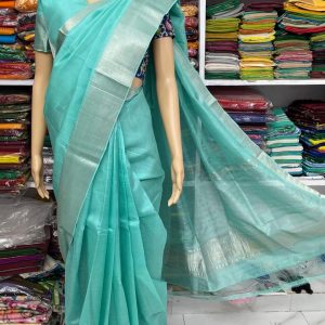 Pure Pattu Mangalagiri Handloom Saree