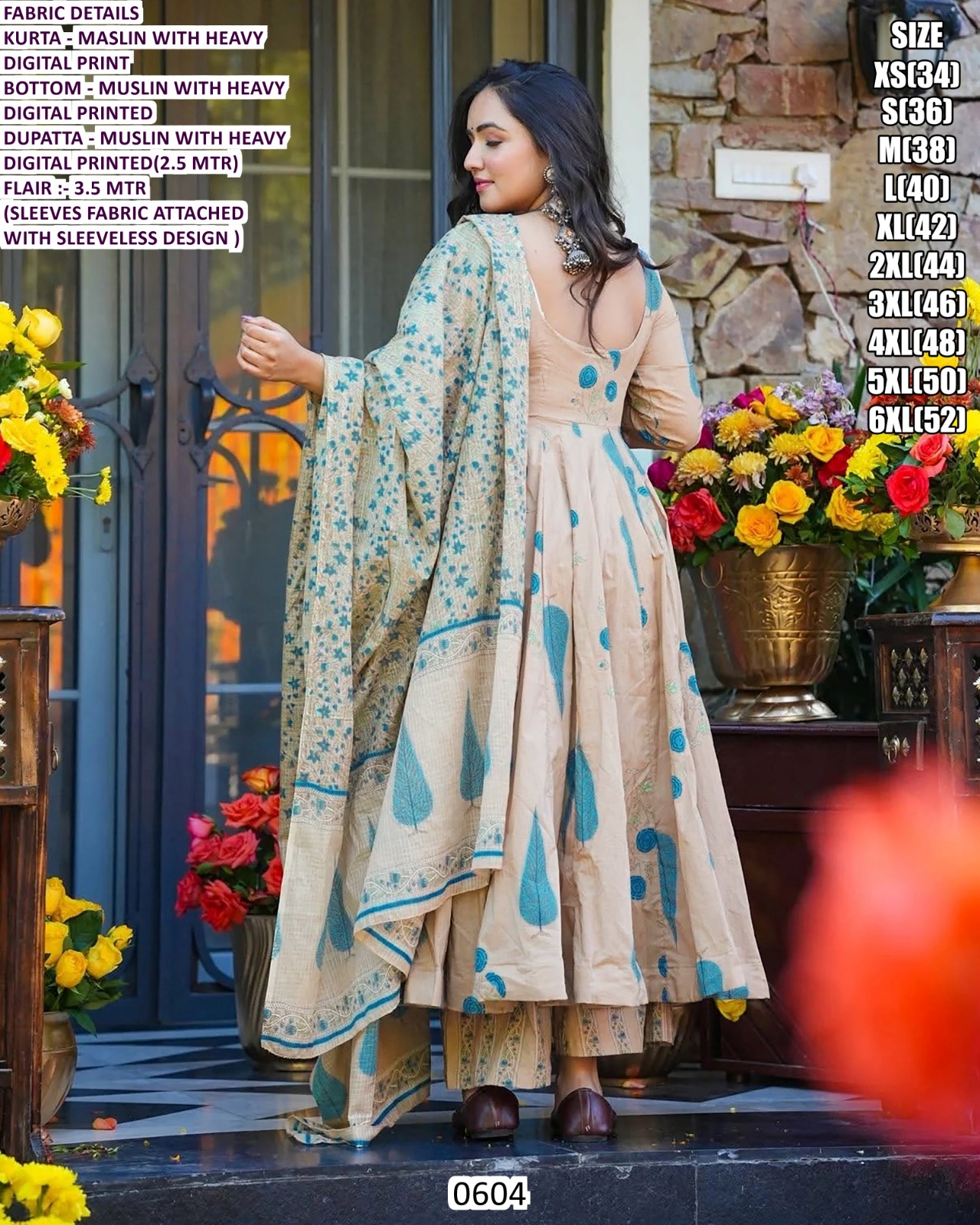 0604 Premium 3 Piece Fusion Ethnic Collection - Image 8