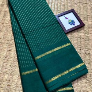 Royal Stripes Kanchi Cotton Saree