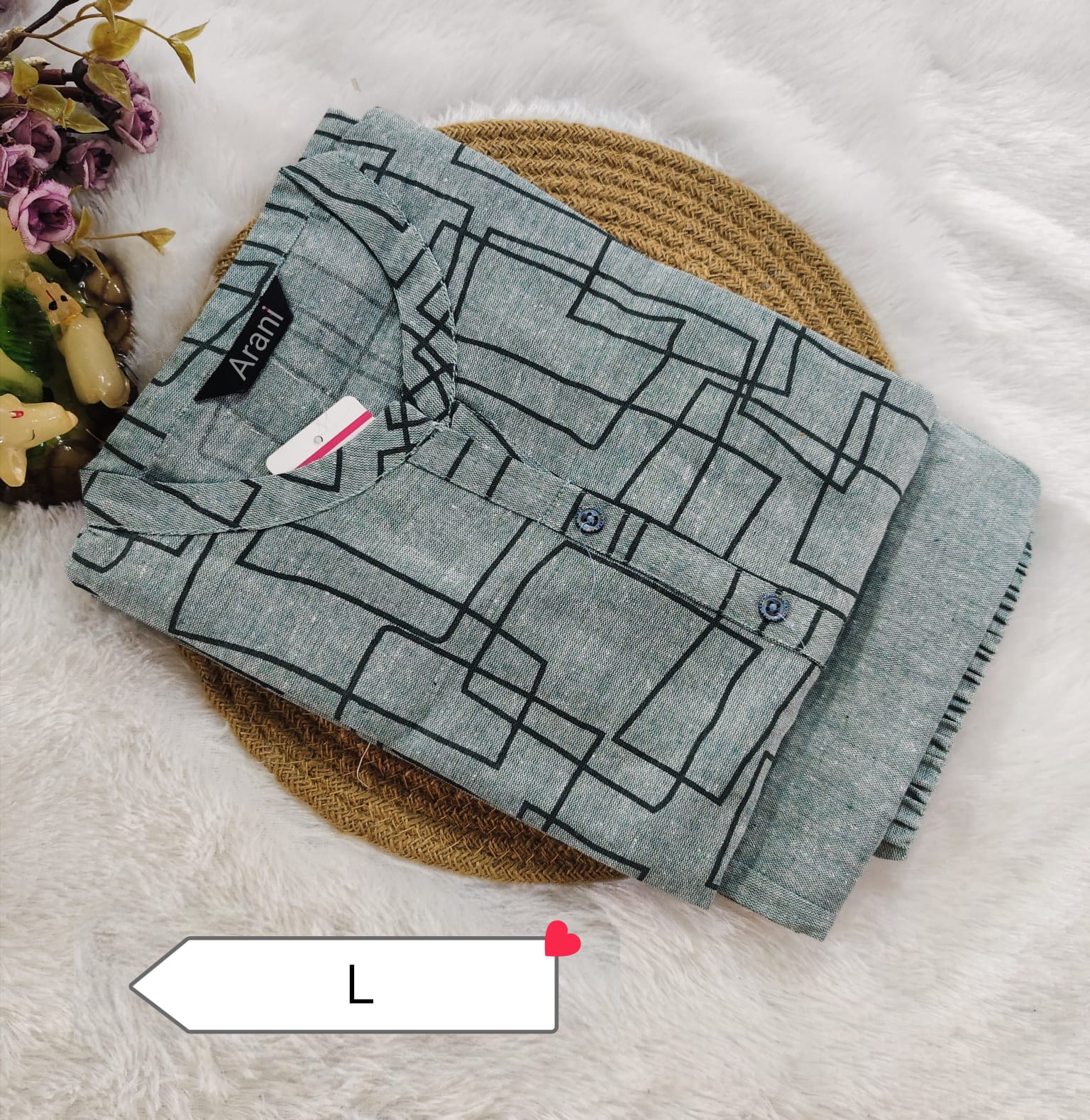 Classic Kadhi Co-Ord Set - Image 27