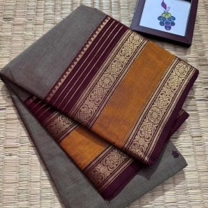 Royal Zari Butta Handwoven Saree