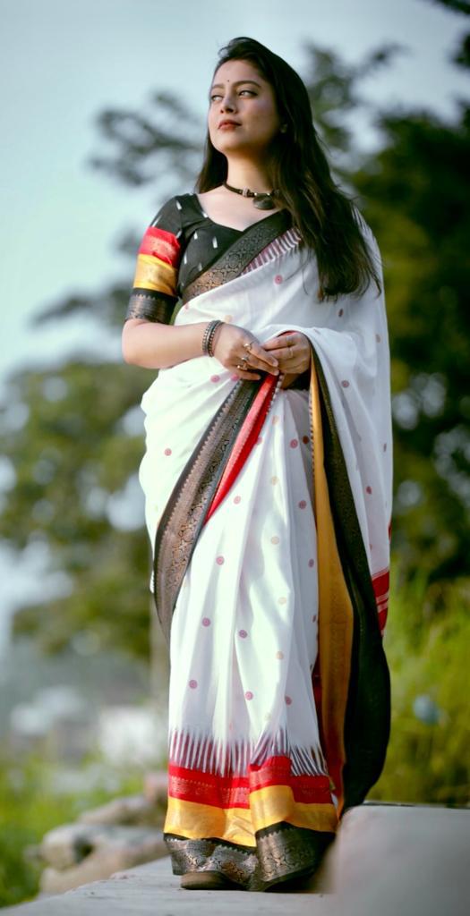 Mastani Silk Printed Woven Cotton Crepe Saree