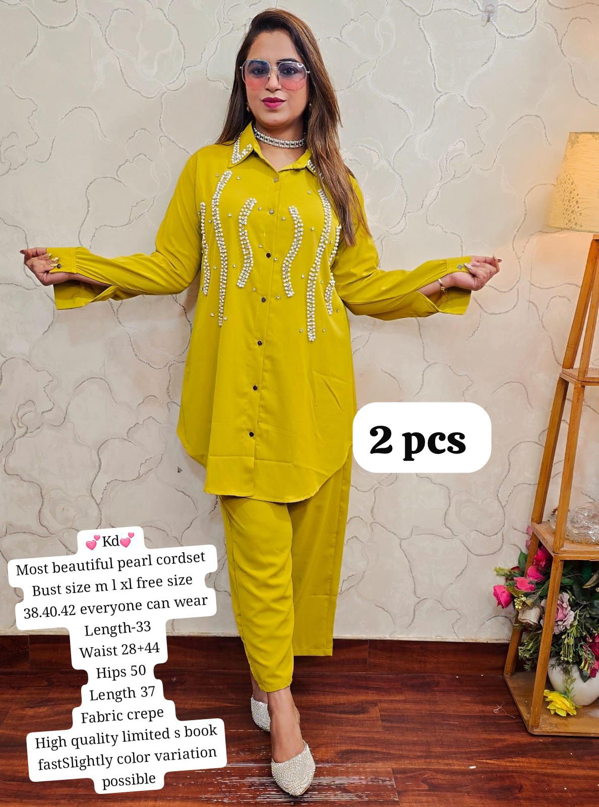 Pearl Grace Luxe Co-ord Set - Image 2