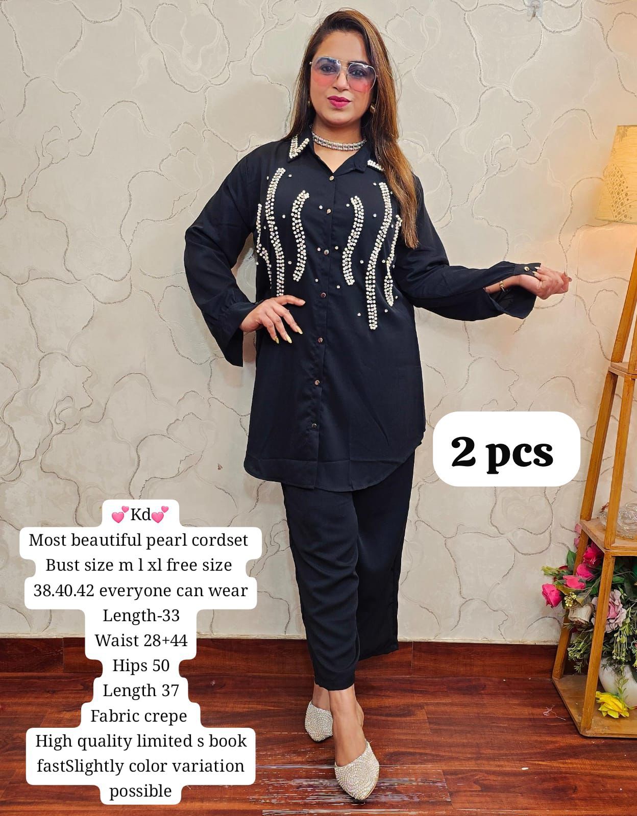 Pearl Grace Luxe Co-ord Set - Image 3