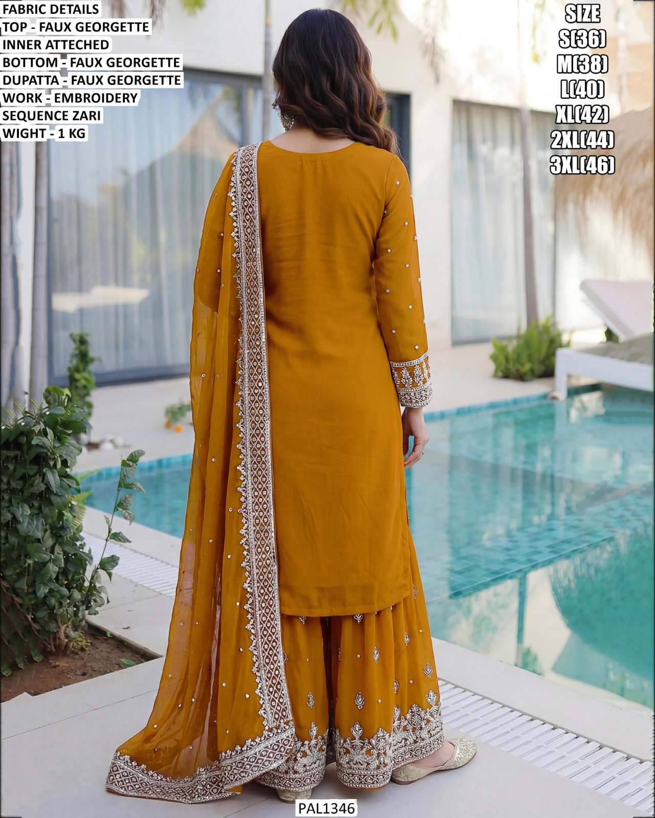 Royal Festive PAL1346 Ethnic Suit Set - Image 3