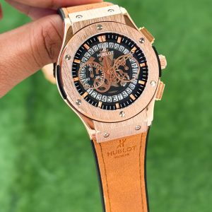 Hubblot Big Bang Copper Chronograph Men's Watch