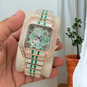 Cartiar Santos Diamond Edition Luxury Men