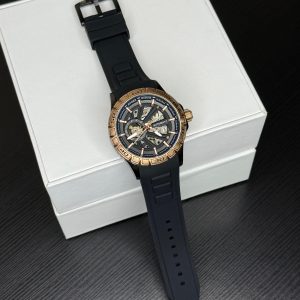 Rogerr Dubuis Automatic Luxury Rubber Strap Men’s Watch