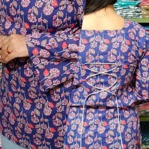 Summer Breeze Pure Cotton Short Kurti