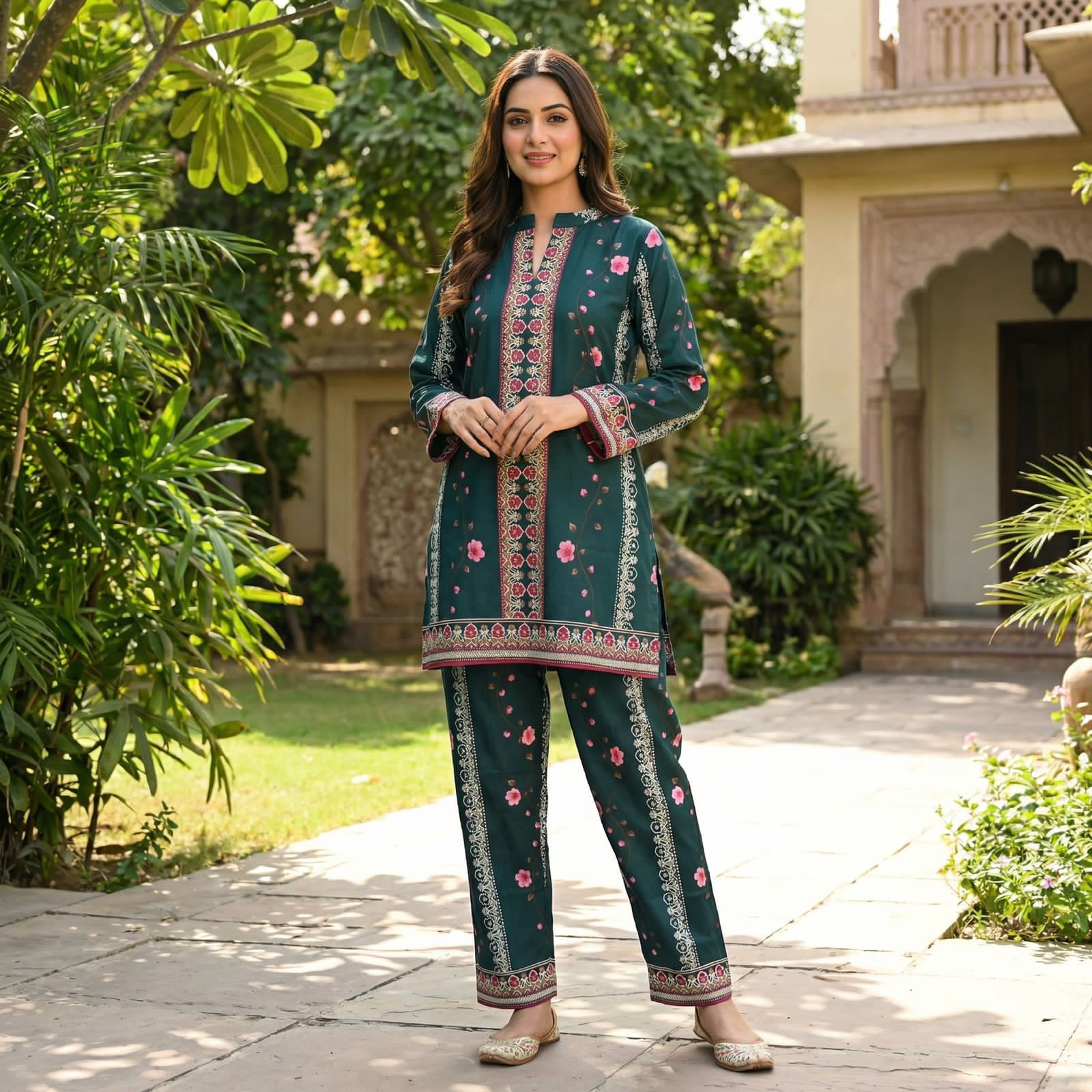 Velora Vogue Turkish Linen Cotton Co-ord Set - Image 11