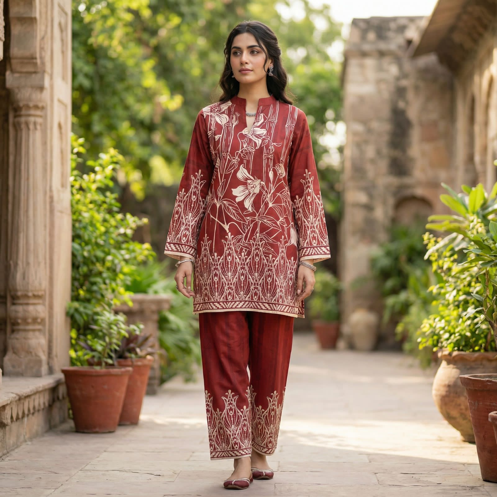 Velora Vogue Turkish Linen Cotton Co-ord Set
