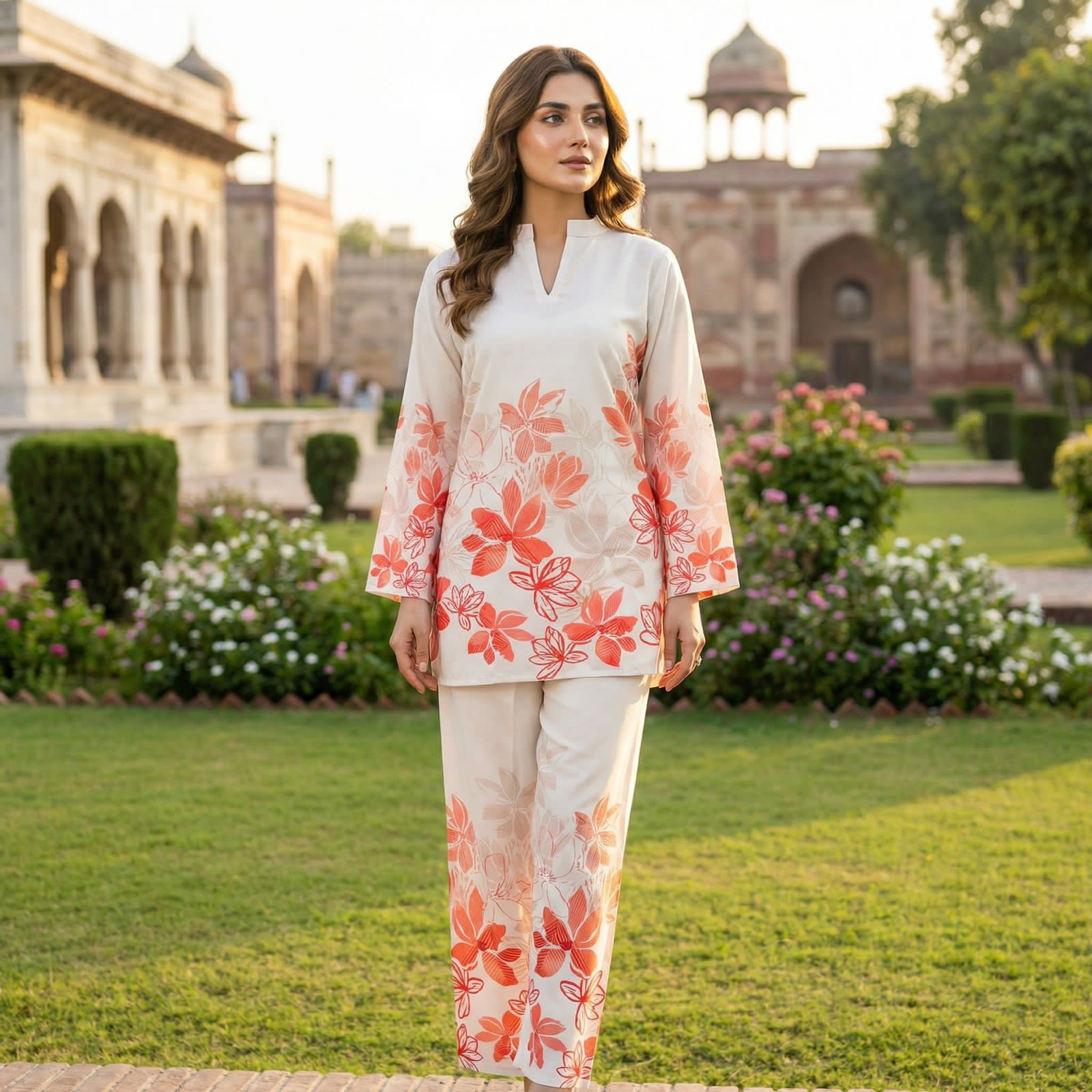 Velora Vogue Turkish Linen Cotton Co-ord Set - Image 10