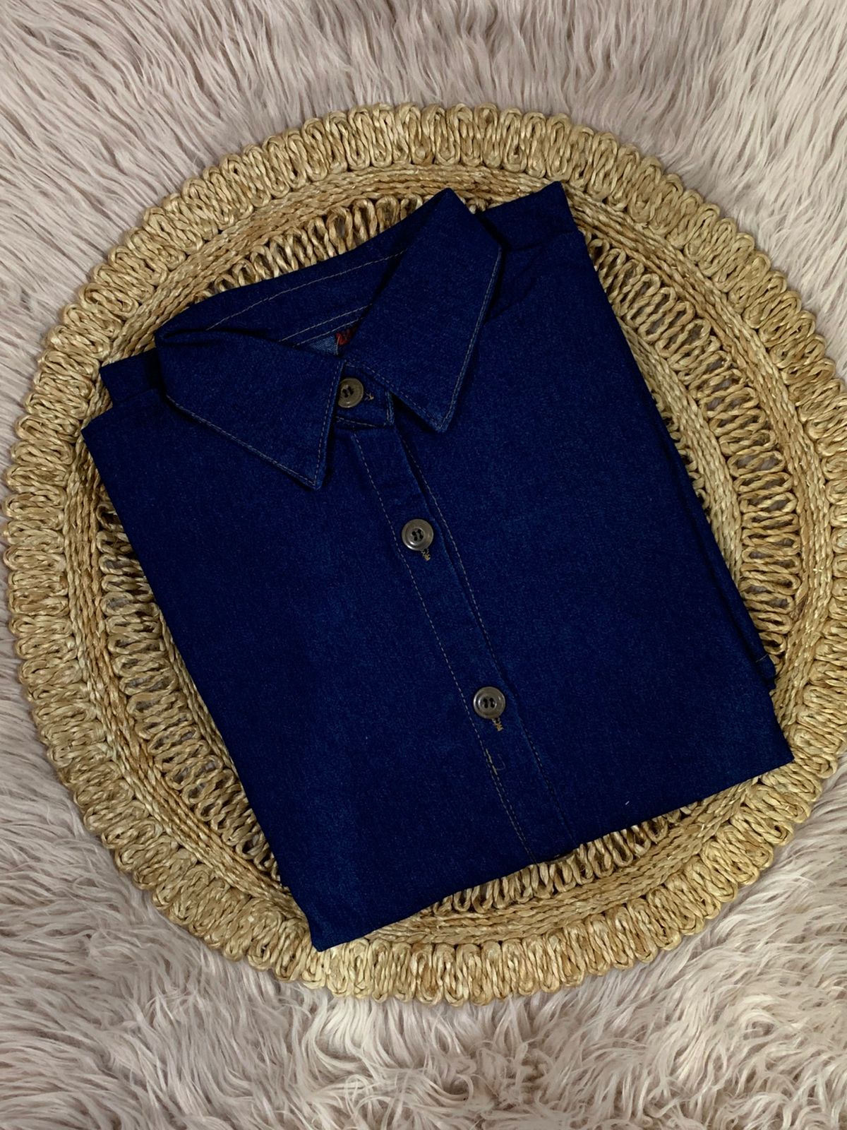 Classic Utility Pocket Denim Dress - Image 8