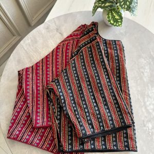Pure Ajrakh Handblock Cotton Princess Cut Blouse Collection