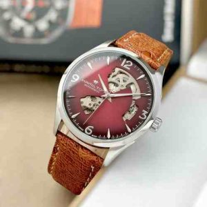 Hatmilton Automatic Leather Strap Men’s Watch