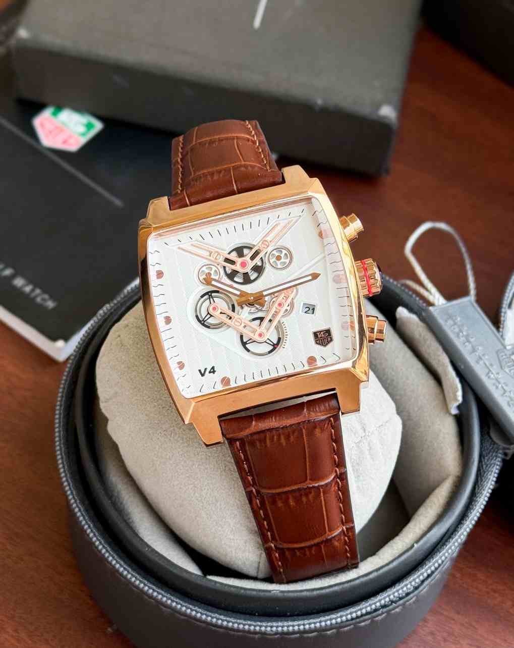 Tag Huer Premium Chronograph Men’s Watch - Image 5