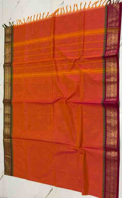 Traditional Kanchi Cotton Saree Collection - Image 5